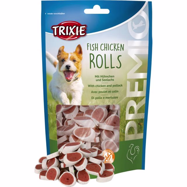 Friandises Premio Fish Chicken Rolls