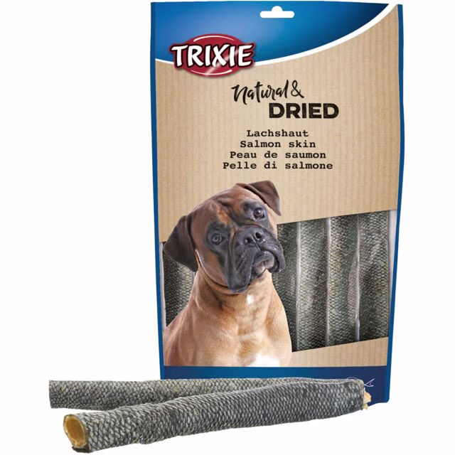 Friandise Peau de saumon pour chien