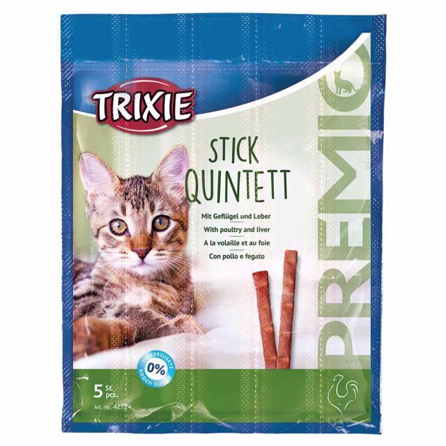 Friandises Premio Stick Quintett pour chat