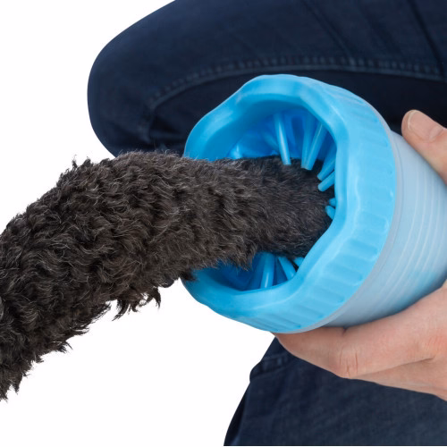 Brosse nettoyante pattes chien