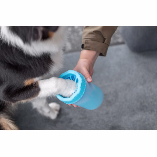 Brosse nettoyante pattes chien