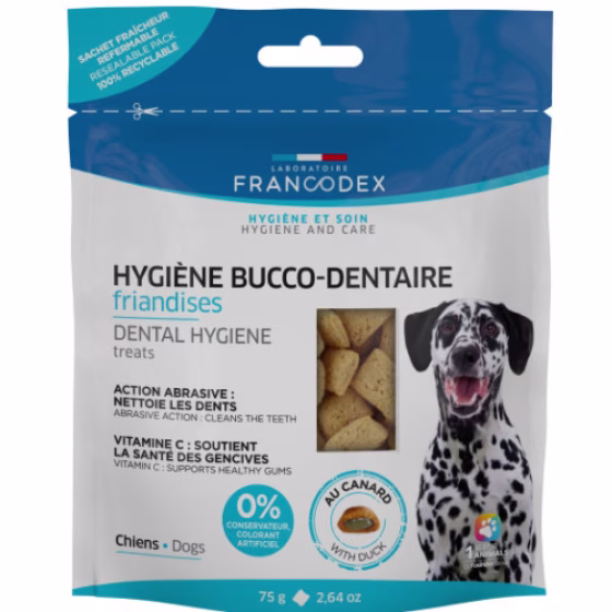 Friandises hygiène bucco dentaire chiot et chien