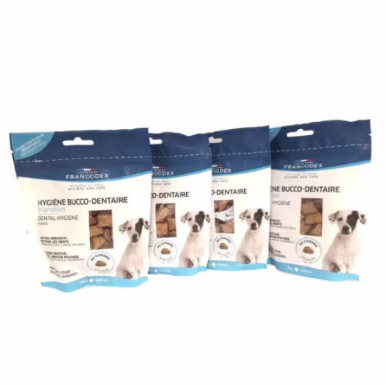 Friandises hygiène bucco dentaire chiot et chien