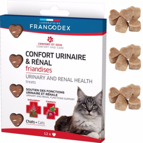 Friandises rénales - confort urinaire chat