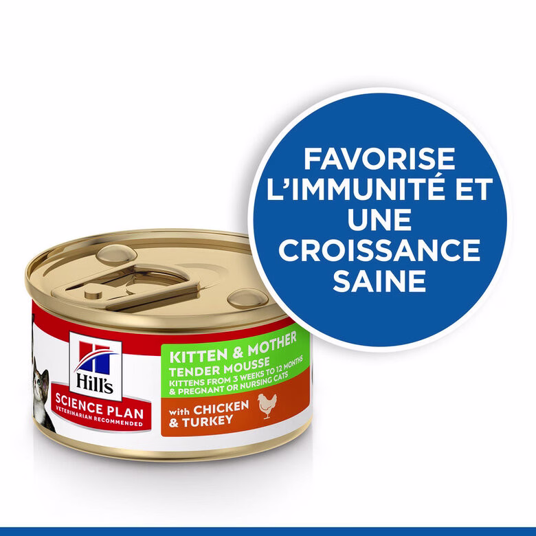 Feline Kitten mousse pour chaton