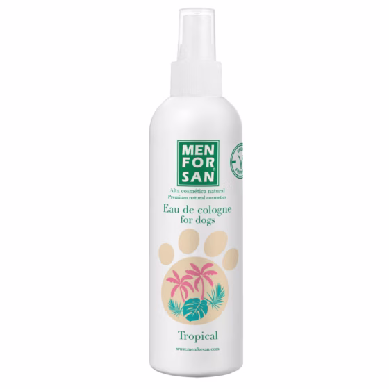 Eau de Cologne parfum tropical pour chien