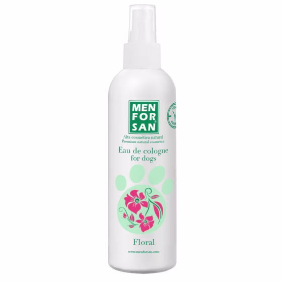 Eau de Cologne parfum floral pour chien