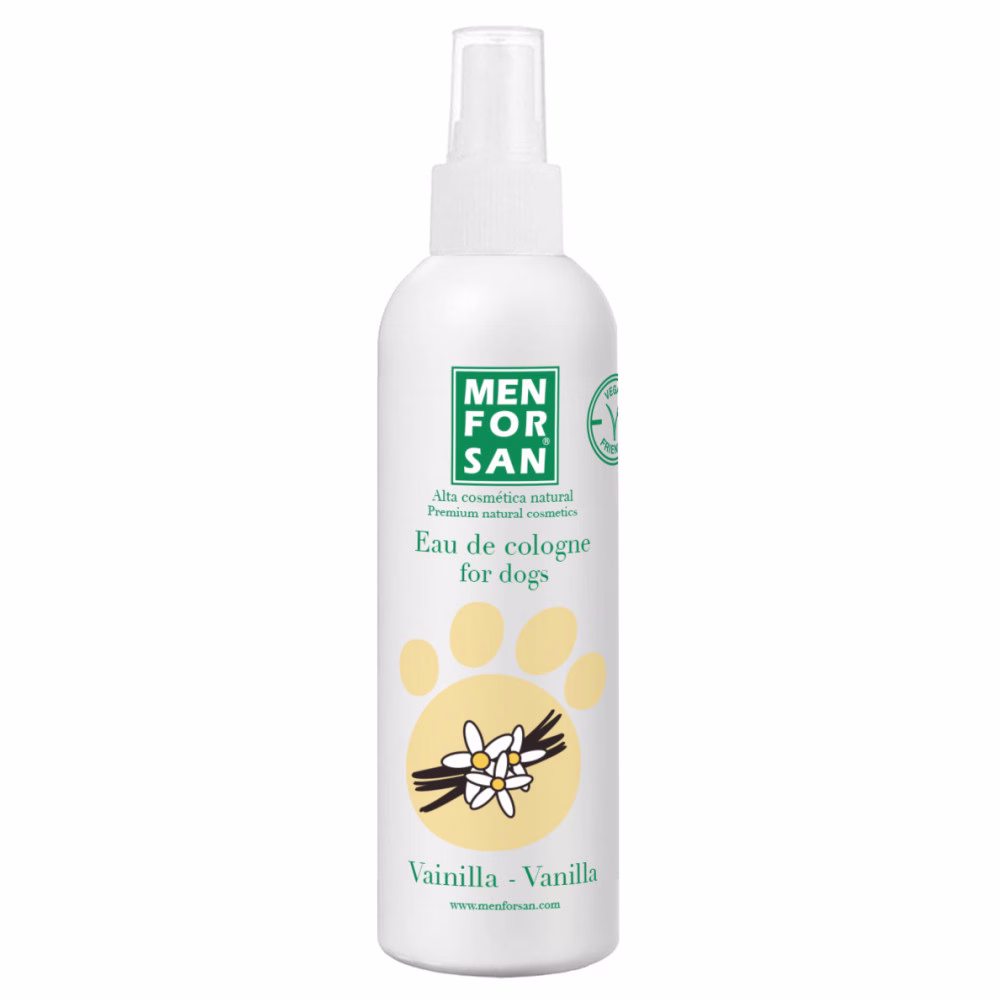 Eau de Cologne parfum vanille pour chien