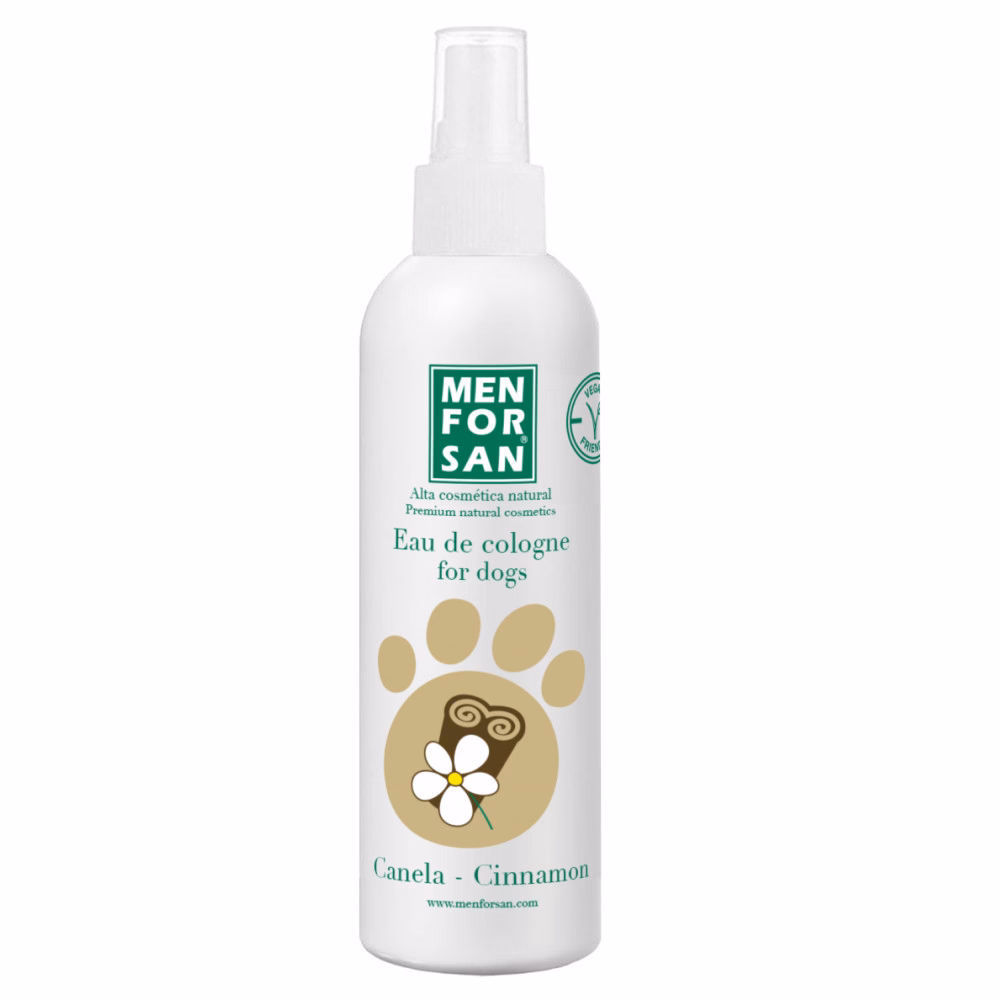 Eau de Cologne parfum cannelle pour chien