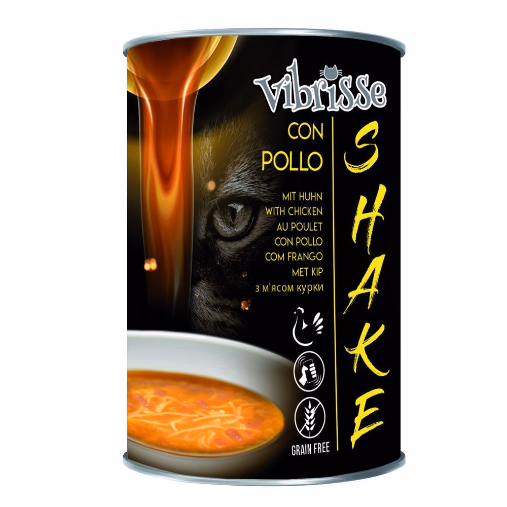 Soupe pour chat au poulet