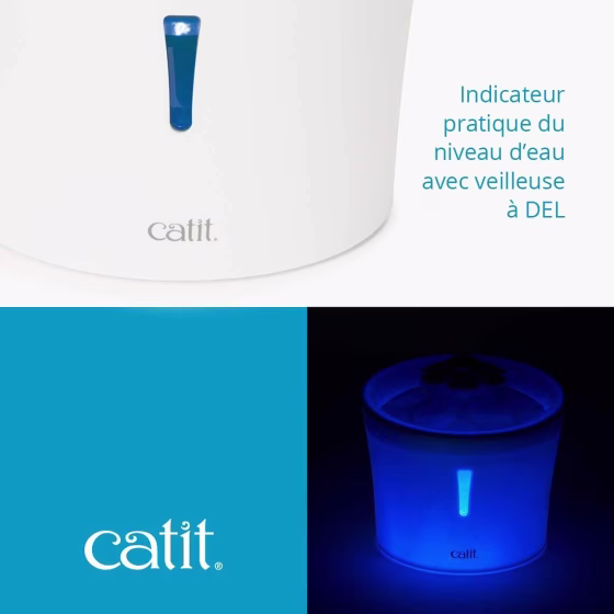 Fontaine à eau chat design Cat It Flower led