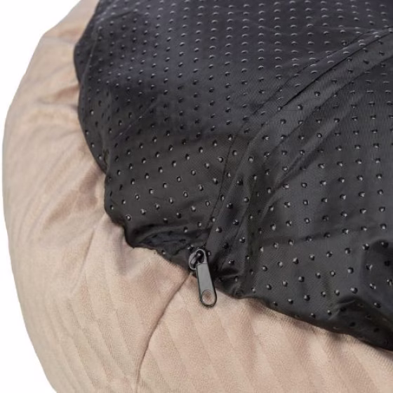 Lit rond Alena pour chien Sable