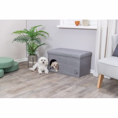 Une niche d'intérieur design pour chien