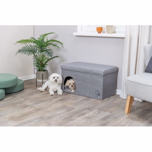 Une niche d'intérieur design pour chien