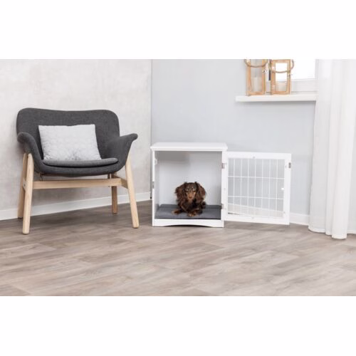 Une niche pratique d'intérieur que votre chien