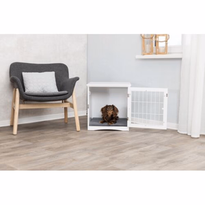Une niche pratique d'intérieur que votre chien
