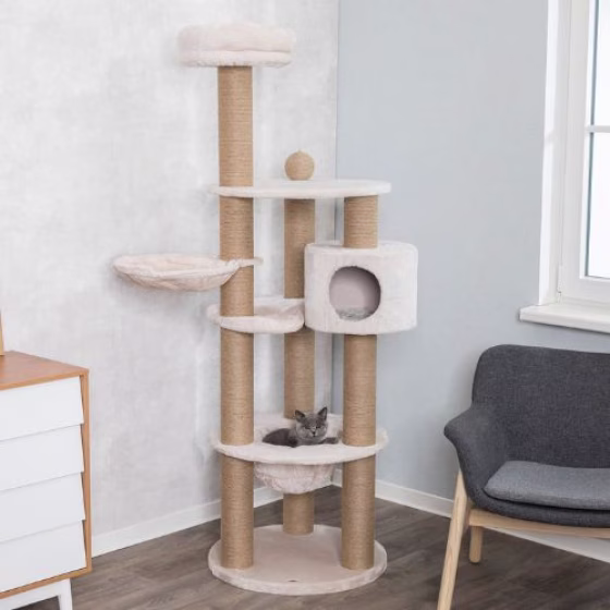 Arbre à chat avec hamac, géant, XXL Nigella