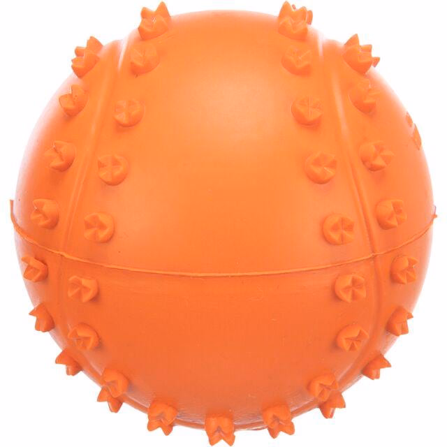 Balle pour chien avec picots