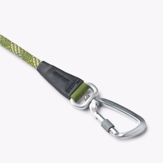 Laisse urban rope corde ronde VERT pour chien