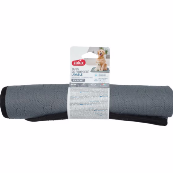 Tapis de propreté lavable pour chien
