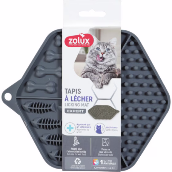 Tapis de léchage anti glouton Chat&Chien