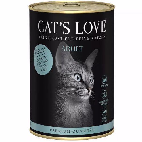 Pâtée Cat's Love Poisson