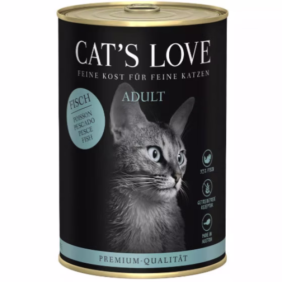 Pâtée Cat's Love Poisson
