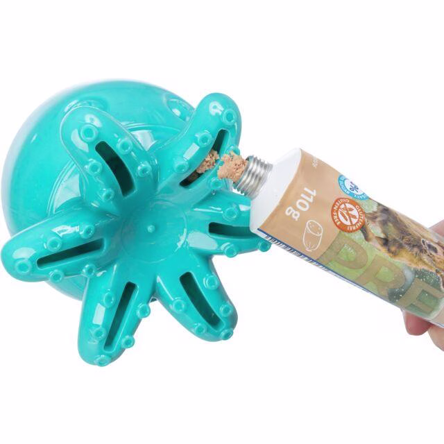 Jouet distributeur friandise poulpe en TPR