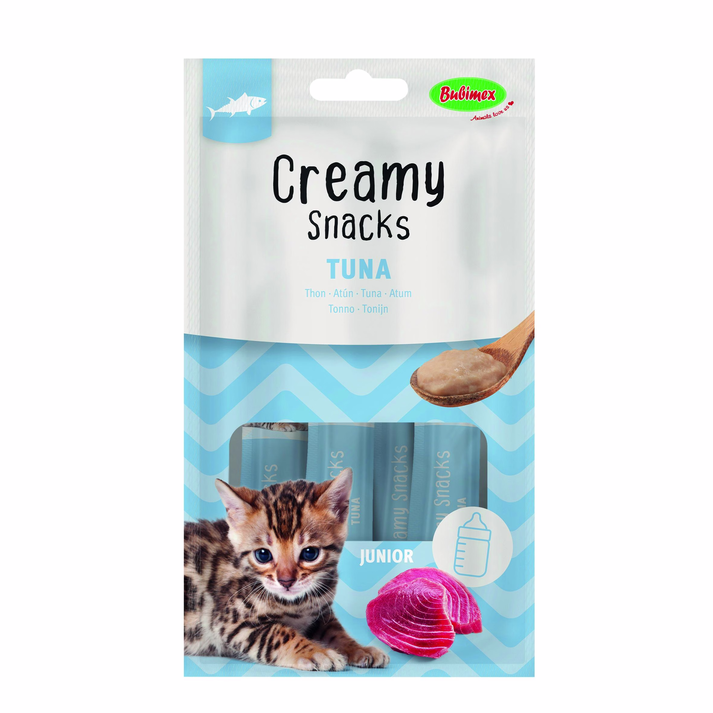 Pâte appétente Creamy Snacks thon pour chaton