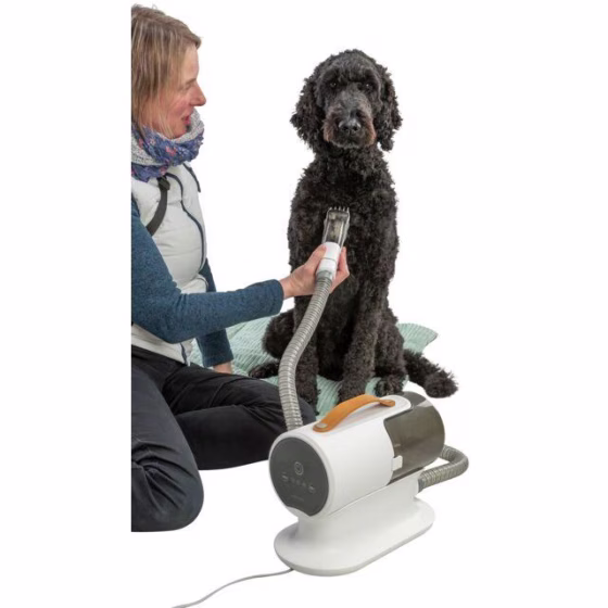 Brosse aspirateur chien : tondeuse
