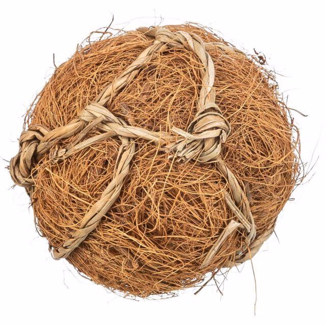 Balle fibre de noix de coco pour lapin / 100 % naturel