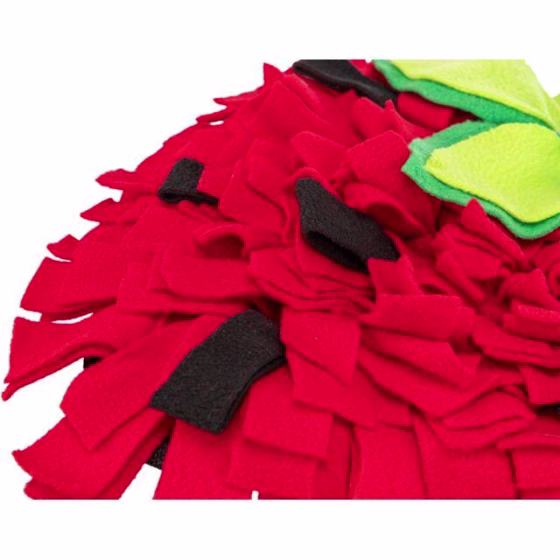 Tapis de fouille lapin forme fraise