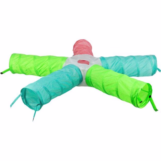 Tunnel de jeu nylon 6 sorties