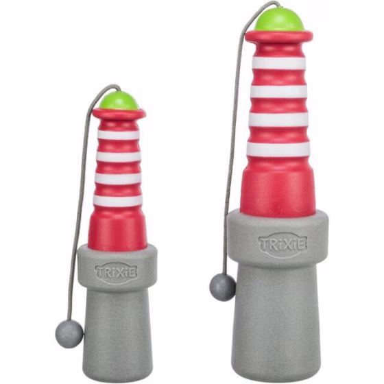 Jouet d'eau Phare avec corde pour chien