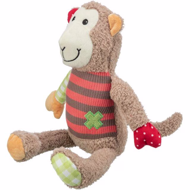 Peluche pour chien singe