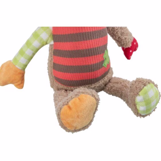 Peluche pour chien singe