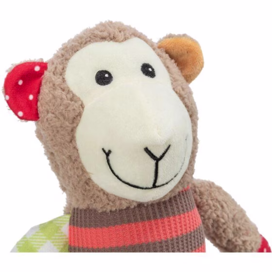 Peluche pour chien singe