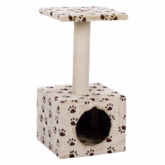 Petit Arbre à chat et chaton Zamora PATTES BEIGE