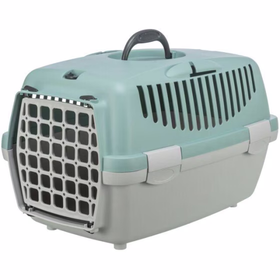 Cage de transport Capri gris clair et sauge