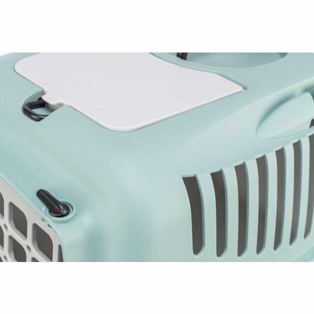 Cage de transport Capri gris clair et sauge