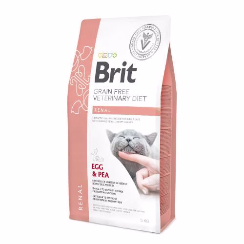 Croquettes Brit vétérinaire rénal pour chat
