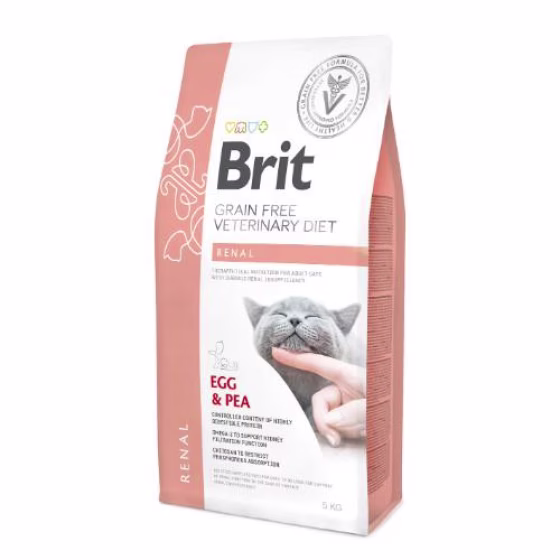 Croquettes Brit vétérinaire rénal pour chat