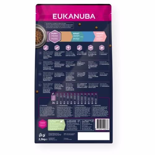 Croquettes Eukanuba puppy grand chien agneau riz