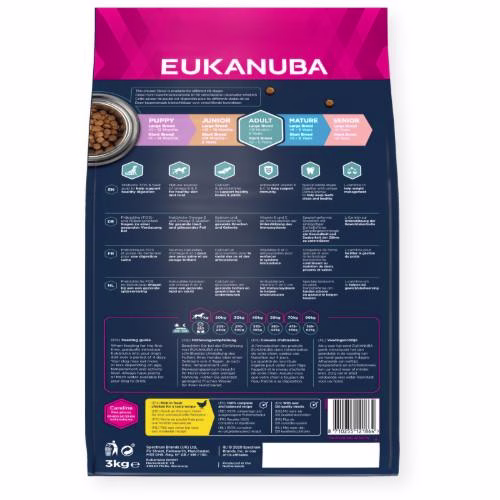 Croquettes Eukanuba adult grand chien au poulet frais