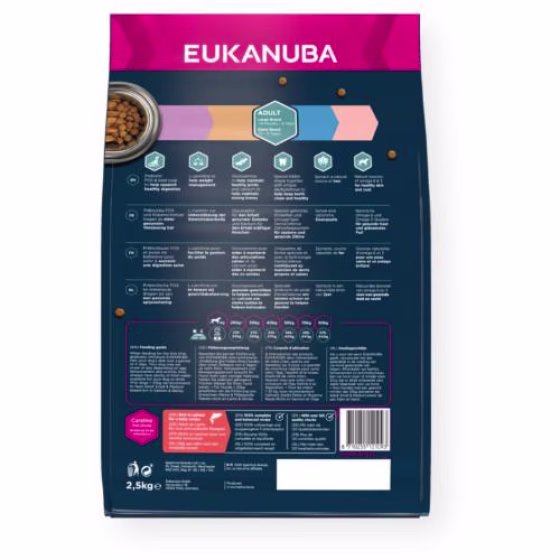 Croquettes Eukanuba adult grand chien au saumon