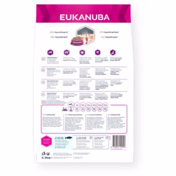 Croquettes Eukanuba chien peau sensible
