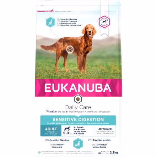 Croquettes Eukanuba chien digestion sensible