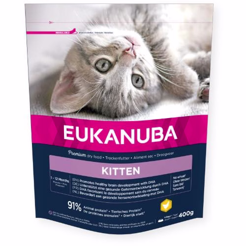 Croquettes chaton Eukanuba au poulet