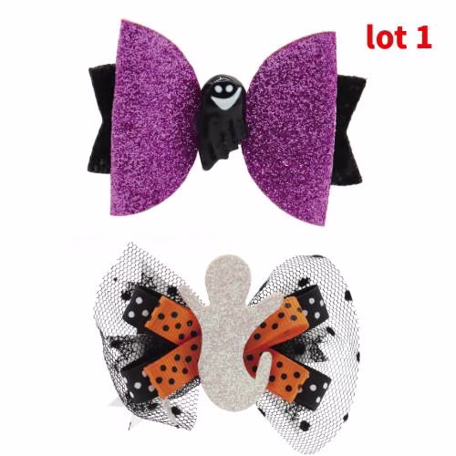 2 Barrettes chien déguisement Halloween