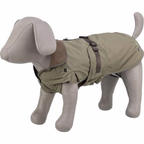 Manteau teckel : coupe spéciale hermy vert olive